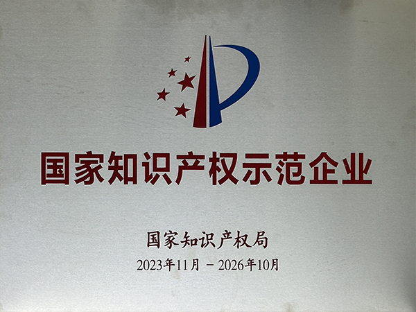 國家知識產權示范企業(yè)